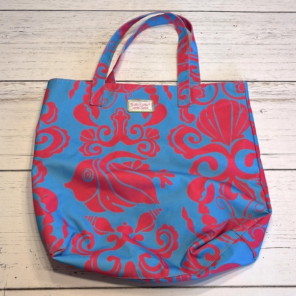 Lilly Pulitzer Tote Crab Tote One Size - Picture 1 of 8